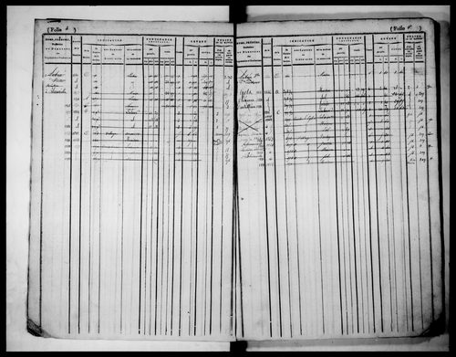 matrice cadastrale des propriétés foncières (bâties et non bâties), 1822-1913, 1er vol. (folios 1-215)