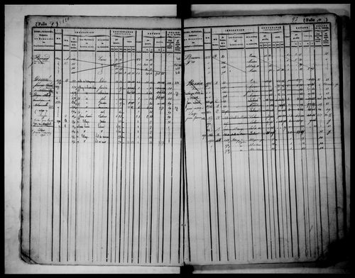 matrice cadastrale des propriétés foncières (bâties et non bâties), 1822-1913, 1er vol. (folios 1-215)