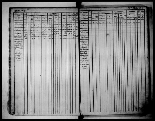 matrice cadastrale des propriétés foncières (bâties et non bâties), 1822-1913, 1er vol. (folios 1-215)