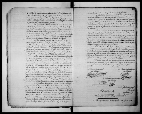 Procès-verbal de délimitation du territoire