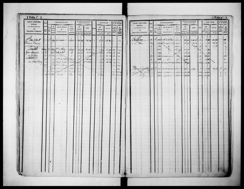 matrice cadastrale des propriétés foncières (bâties et non bâties)