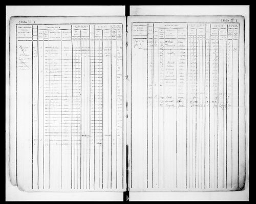 matrice cadastrale des propriétés foncières (bâties et non bâties)