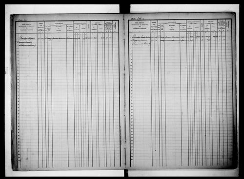 matrice cadastrale des propriétés foncières (bâties et non bâties), 1822-1913, 2e vol. (folios 480-656)