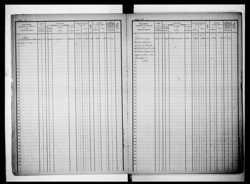 matrice cadastrale des propriétés foncières (bâties et non bâties), 1822-1913, 2e vol. (folios 480-656)
