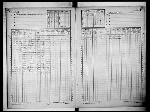 matrice cadastrale des propriétés non bâties, 1913-1940, 2e vol. (folios 501-999)