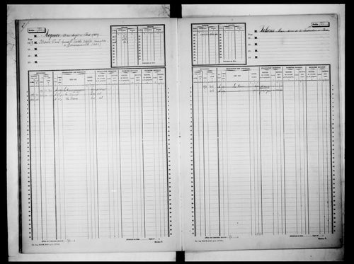 matrice cadastrale des propriétés non bâties, 1913-1940, 2e vol. (folios 501-999)