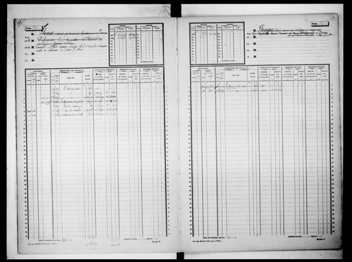 matrice cadastrale des propriétés non bâties, 1913-1940, 2e vol. (folios 501-999)