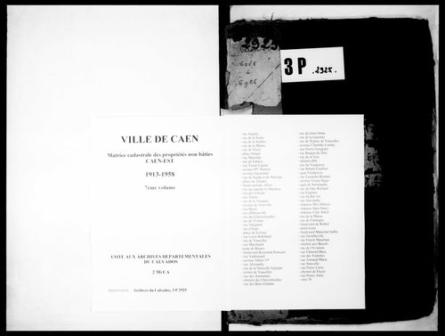 7ème volume, folios 6001-6966