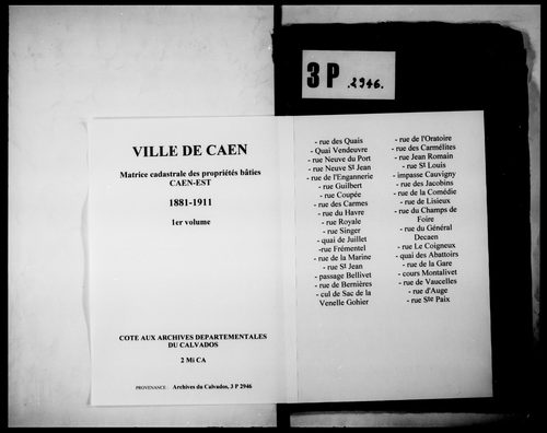 1er volume, cases 1-1800