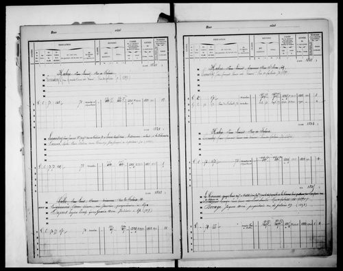2ème volume, cases 1801-3708