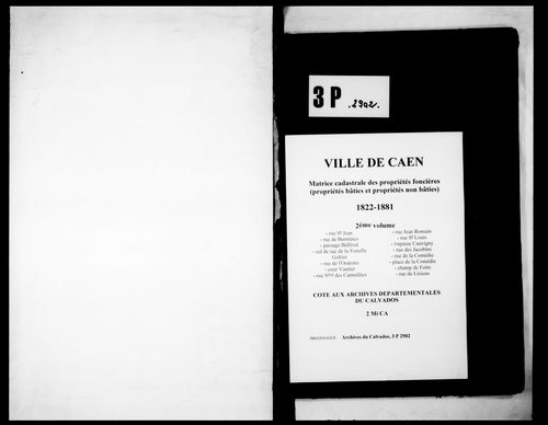 2ème volume, folios 471-834
