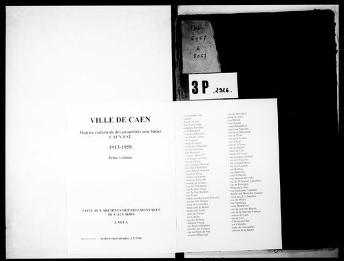 8ème volume, folios 6967-8067