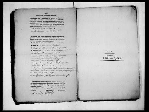 Procès-verbal de délimitation du territoire