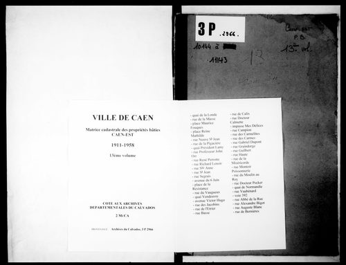 13ème volume, cases 10144-11143