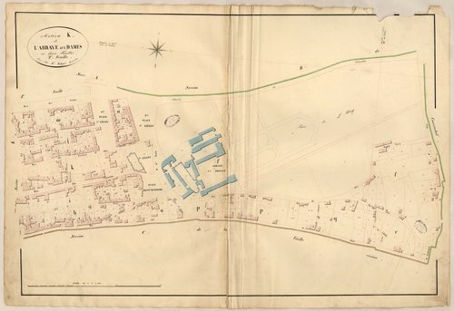 Section K2 de L'Abbaye aux Dames