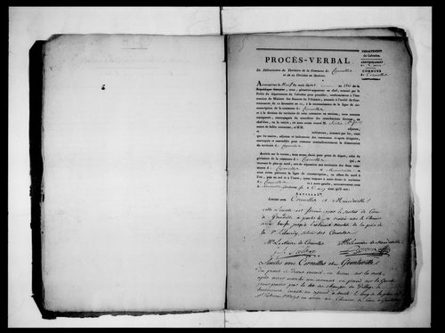 Procès-verbal de délimitation du territoire