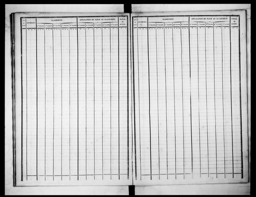 état de section