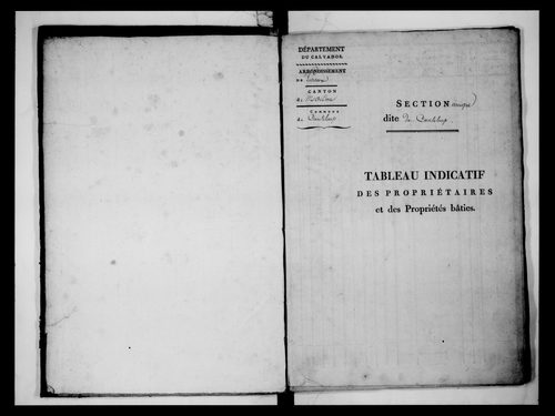 état de section