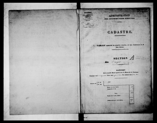 état de section