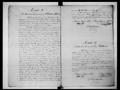 Procès-verbal de délimitation du territoire