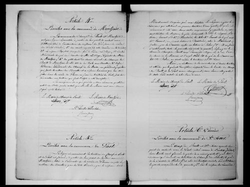 Procès-verbal de délimitation du territoire