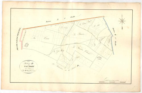 Section D 1ère subdivision du Val Doré