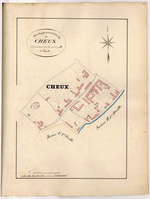 Section DEVELOPPEMENT DE B1 du Bourg de Cheux