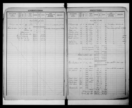 matrice cadastrale des propriétés foncières (bâties et non bâties)