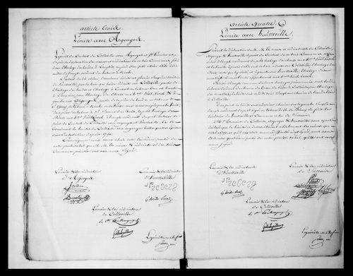 Procès-verbal de délimitation du territoire