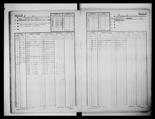 matrice cadastrale des propriétés non bâties, 1913-1963, 3e vol. (folios 989-1484)
