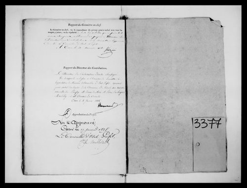 Procès-verbal de délimitation du territoire