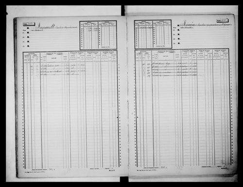 matrice cadastrale des propriétés non bâties, 1913-1963, 3e vol. (folios 989-1484)