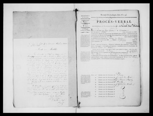 Procès-verbal de délimitation du territoire