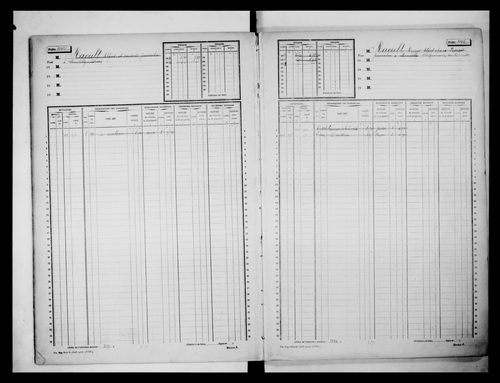 matrice cadastrale des propriétés non bâties, 1913-1963, 3e vol. (folios 989-1484)