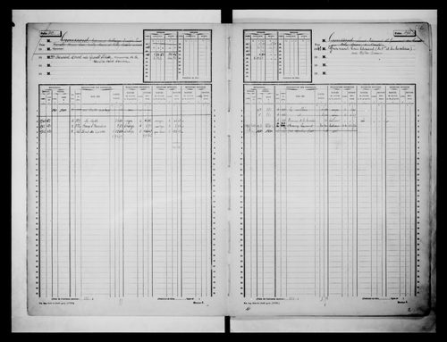 matrice cadastrale des propriétés non bâties, 1913-1963, 2e vol. (folios 489-988)