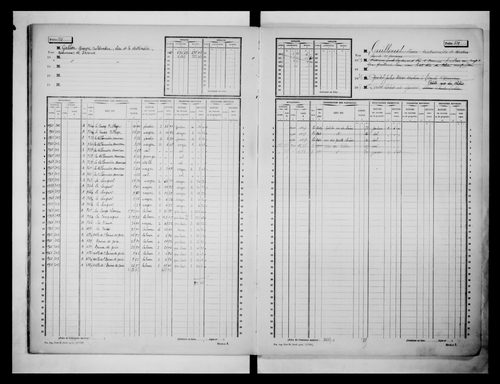 matrice cadastrale des propriétés non bâties, 1913-1963, 2e vol. (folios 489-988)