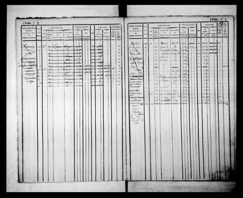 matrice cadastrale des propriétés foncières (bâties et non bâties)