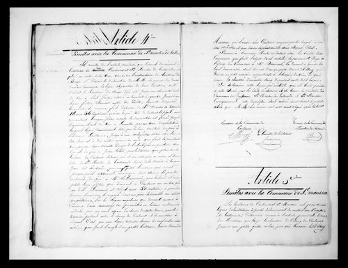 Procès-verbal de délimitation du territoire