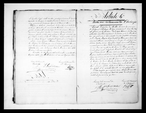 Procès-verbal de délimitation du territoire