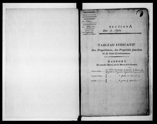 état de section (s.d.)