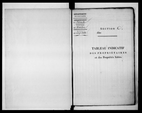 état de section (s.d.)