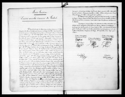 Procès-verbal de délimitation du territoire