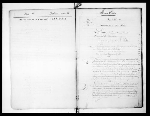 Procès-verbal de délimitation du territoire
