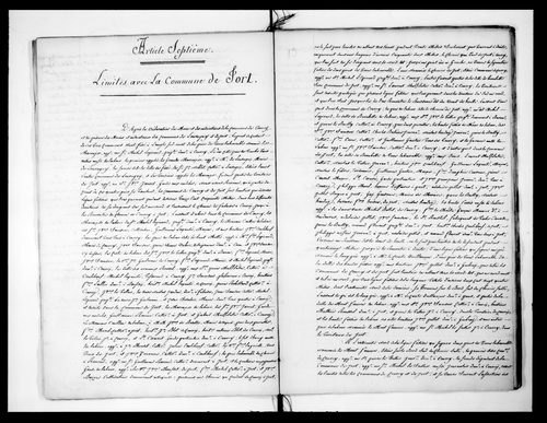 Procès-verbal de délimitation du territoire