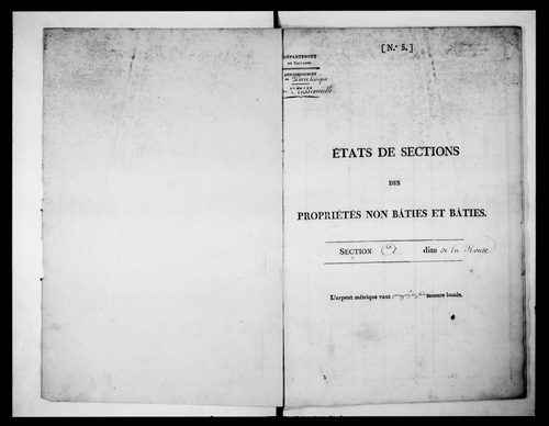 état de section