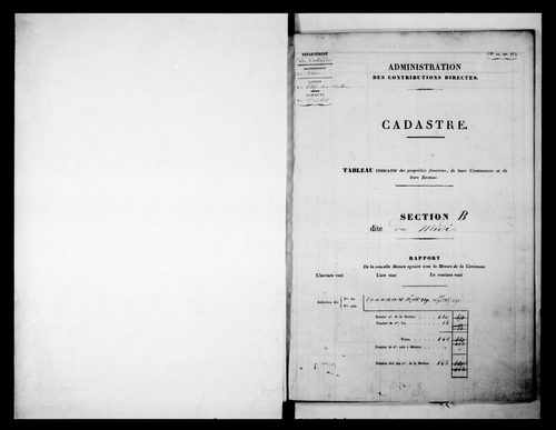 état de section