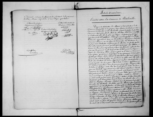 Procès-verbal de délimitation du territoire