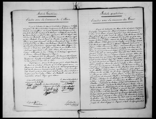 Procès-verbal de délimitation du territoire