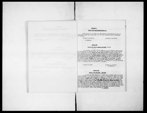 état de section