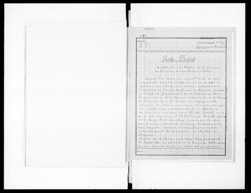 état de section